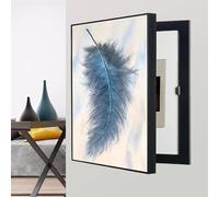 Electrical Panel Cover, Decorative Removable Fuse Box Cabinet for Hidden Electric Meter