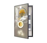 Electrical Panel Cover - Decorative Vertical Fuse Box Cabinet Art for Living Room - Stylish Meter Box Painting for Home Décor