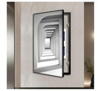 Electrical Panel Cover, Decorative Wall-Mounted Fuse Box Cabinet, Creative Artwork for Living Room & Office, Unique Design (45x90cm/17.7x35.4in) - Enhances Interior Spaces