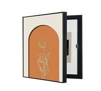 Electrical Panel Cover | Decorative Wall-Mounted Fuse Box Concealment | Stylish Flip Cabinet Design for Meter Box Hideaway