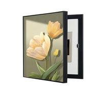 Electrical Panel Cover | Decorative Wall-Mounted Fuse Box Concealment | Stylish Flip Cabinet Design for Meter Box Hideaway