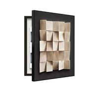 Electrical Panel Cover Decorative, Wall Mounted Modern Meter Box Painting Hidden Circuit Breaker Panel Fuse Box Cover Cabinet with Ps Frame(A-RIGHT,30x40CM/11.8x15.7in)