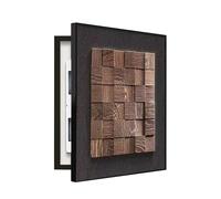 Electrical Panel Cover Decorative, Wall Mounted Modern Meter Box Painting Hidden Circuit Breaker Panel Fuse Box Cover Cabinet with Ps Frame(D-RIGHT,30x40CM/11.8x15.7in)