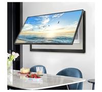 Electrical Panel Cover,Electric Meter Box Cover, Distribution Box Decorative Painting, Wall Mounted Electrical Panel Cover, Hide Meter Electric Meter Box, for Home, Office, Restaurant(K,120