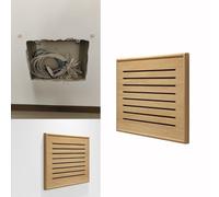Electrical Panel Cover Hide Electrical Panel Japanese Style, Farmhouse/Home Circuit Breaker Panel Covers, Router/Meter Box/Alarm Cover to Protect Device(Natural,W50xH40cm(19.7x15.8))