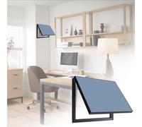 Electrical Panel Cover Office/Farmhouse Hinged Art Frame to Cover Electrical Panel, Hide Meter Electric Meter Box, Multifunctional Fuse Box Cover Solid-Colored(Blue,50cmx40cm(19 3/4x15 3/4"))