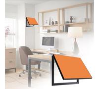 Electrical Panel Cover Office/Farmhouse Hinged Art Frame to Cover Electrical Panel, Hide Meter Electric Meter Box, Multifunctional Fuse Box Cover Solid-colored(Orange,80cmx60cm(31 1/2x23 5/8"))
