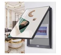 Electrical Panel Decorative Cover | Breaker Box, Electric Meter & Fuse Box Decor | Creative Switch Box Cover for Indoor Home Decor