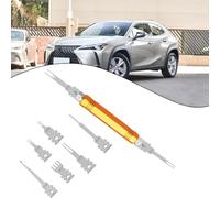 Electrical Pin Extractor Tool,Terminal Removal Tool Includes Replacement Tips,Suitable for AMP/Delphi/Molex/Bosch Connector Etc., Automotive/Computer Repair Terminal Release Tool Kit（8pcs)