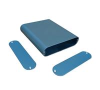 Electrical Project Box, Aluminum Project Box, Waterproof Dustproof DIY Enclosure Case for Holding Circuit Board, 26x108x120mm Blue