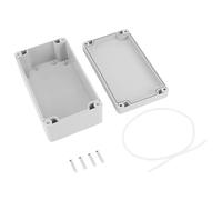 Electrical Project Box, Water Resistant IP65 ABS Enclosure Instrument Case, Plastic Electronic Project Junction Box, for Power Project (158 * 90 * 60mm)