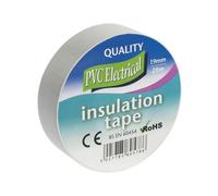 Electrical Pvc Insulation Tape White 19mm X 20M One Colour (One Size)