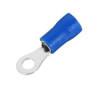 Electrical Ring Terminals, 35/50/100 pcs Blue Insulated Ring Crimp Terminals M3/4/5/6/8 16-14AWG for Auto/Moto/Marine(Blue Rv2-3,100pcs)