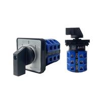 Electrical Rotary Cam Changeover Switch Opotional Position 3 Levels 25A Gear Selector LW26-25/3 IDGTTLDF(0123)