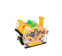 Electrical Rotary Switch Knob 22mm 2/3 Position Selector Power Key Switch Self-Locking 1NO 1NC LA38-11Y2 LA38-11Y3(2NO,Locking)