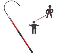 Electrical Safety Rescue Hook, High Voltage Insulated Lifesaving Tool, Portable Emergency Firefighting Pole