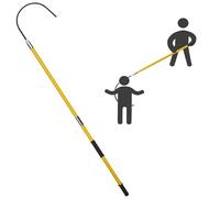 Electrical Safety Rescue Hook, High Voltage Insulated Lifesaving Tool, Portable Emergency Firefighting Pole