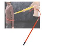 Electrical Safety Rescue Hook,Insulated Lifesaving Pole,Portable High Voltage Rescue Stick,for Substation Auto Repair(Red,100cm/3.3ft)