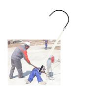 Electrical Safety Rescue Hook,Portable Insulated Lifesaving Pole,Power Safety Assist Stick Kit,with Storage Bag(White,100cm/3.3ft)
