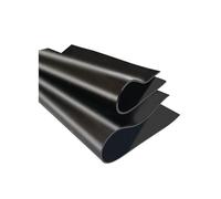 Electrical Safety Rubber Mats - Insulating Floor Mat for Factories & Distribution Rooms, Dielectric Shock Protection, Cuttable 120x100x0.5cm Black Mat for Workers' Safety