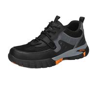 Electrical Safety Shoes (10KV Insulation), (35-46), Steel Toe Cap + Anti-Crush Puncture Resistant, Comfortable/Wear Resistant for Logistics, 45,B