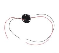 Electrical Slip Ring 22mm 2-Wire 2A/5A/10A Capsule Rotary Joint with Fiber Brush for Security Systems & Testing Equipment(2Wires 10A)