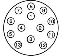 Electrical socket 8JB 005 949-011 HELLA