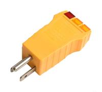 Electrical Socket Detector with LED Status Indicators | PC/ABS Flame Retardant, Copper Nickel Contacts, Detects 6 Wiring Faults, Open Ground/neutral/live, Reverse Polarity, //