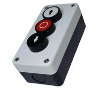 Electrical Switches Box for Energy Storage Arrows, Silver dot | Momentary Push Button Switches for Marine and Automotive Applications, Industrial Grade for Harsh