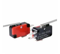 Electrical Switches V-153-1C25 Limit Switch Long Straight Hinge Lever Type SPDT Switch 1Pcs