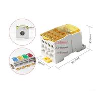 Electrical Terminal Block Junction Box for 80A 500A Efficient Wiring Solutions for Safe Connections (250A)