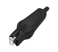 Electrical Test Clips - 75mm Alligator Spring Clips for Battery Charging, Circuit Testing with Insulated Cover, Connection Gear for Home Electricians, Iron, 10 Pieces, Sturdy