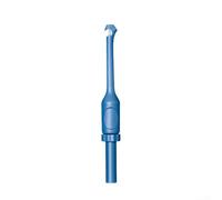 Electrical Test Probe with 4mm Banana Connector Stainless Steel Tip and Nylon Nickel Plated Construction (Blue)