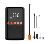Electrical Tire Inflator Air Compressor Car MotorbikeBicycle Electric Tyre Inflatable with Digital Display Air Compressor Portable for Car Tire Inflator Attachment Oil Caps Regulator Kit