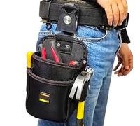 Electrical Tool Pouch | Electrician Waist Bag,Multiple-Tool Waist Bag Waterproof Drill Backpack for Framing Painters Welding Construction Indoor Outdoor Travel Roofing Home