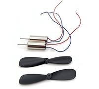electrical tools electronic starter 2pcs electronic starter + 2pcs Propeller/Lot, 716 Hollow Cup for Small Glider, High Speed electronic starter Propeller, Four-Axis Aircraft electronic starter Mini P