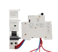Electrical tools GYM9 1A-63A Circuit Breaker Auxiliary Alarm Contact Shunt Release Device Over Voltage Under Voltage Tripping Device 1Pcs(UV9)