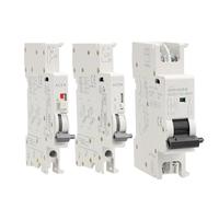 Electrical tools GYM9 1A-63A Circuit Breaker Auxiliary Alarm Contact Shunt Release Device Over Voltage Under Voltage Tripping Device 1Pcs(UV9T OV9T-3P4L)