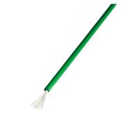 Electrical wire, 10 Meters Soft Silicone Cable Heat-resistant Electrical Wire 20AWG to 30AWG 6 Color Red Black Blue Connector(Green 10m,26 AWG)