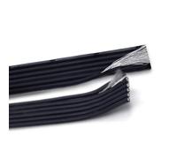Electrical wire, 10 Meters Super Soft Silicone Parallel Wire High Temperature 2P 3P 4P 5P 6P 8P 30AWG to 20AWG Multi Core Copper Cable Connector(26awg,10meter 3pins)