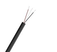 Electrical Wire,Flexible Cable Electronic Audio Wire 2 3 4 5 6 8 Core Sheathed 12V Electric Cable For Speaker Strip Automotive Outdoor Lighting(3 Core-Black,30M_18AWG)
