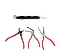Electrical Wire Harness Terminal Connector Removal Tool Separator Pliers Kit For Car Truck Suv Disconnect Repair Hand Tool For Double Ended Red Black(F)
