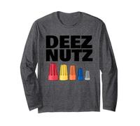 Electrical Wire Nuts Deez Nutz Long Sleeve T-Shirt