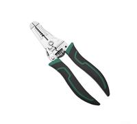 Electrical Wire Strippers Cable Stripping Tool Fiber Optic Stripper Multi Function Pliers Wire Cutting Pliers Professional Electrician Hand Tools High Carbon Steel Precision for(B)