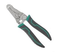 Electrical Wire Strippers Cable Stripping Tool Fiber Optic Stripper Multi Function Pliers Wire Cutting Pliers Professional Electrician Hand Tools High Carbon Steel Precision for(A)