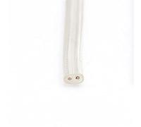 Electrical Wire,Wires Transparent Electrical Wire PVC Clear Round Cable 2 Core 3 Core 0.75mm2 Power Cords For Light Cord(2 Core Flat,3m)