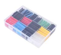Electrical Wire Wrap Assortment Kit, 580Pcs Multiple Sizes Heat Shrink Tubing Sleeve 2:1 Shrinking Ratio for Cable Bundling for Solder Joint Protection