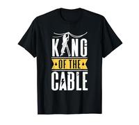 Electrical Work Electricians King Of The Cable Electrician T-Shirt