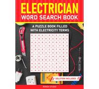 Electrican Word Search Book: A Puzzle Book Filled with Electricity Terms for Co-Workers and Colleagues