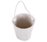 Electrician Canvas Bucket Tool Bag Cylindrical White 32cm